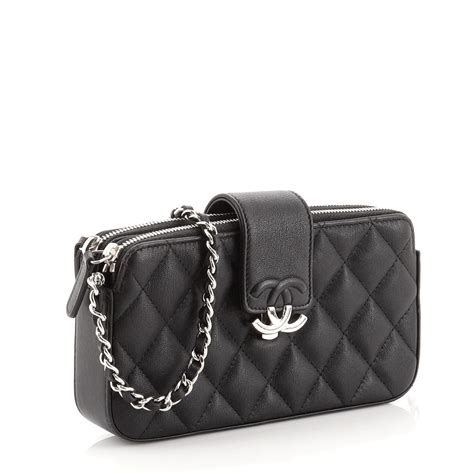 chanel zipper clutch|Chanel handbags online.